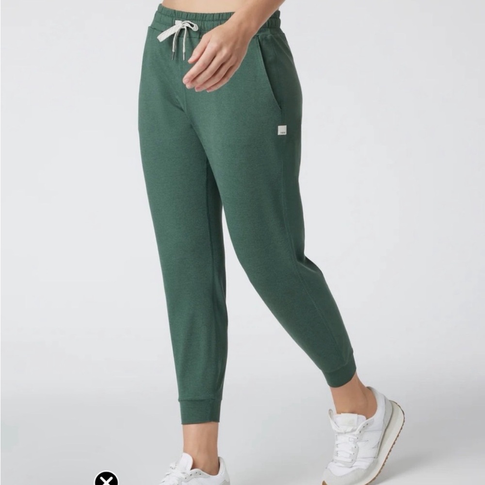 Vuori Forest Green Jogger Track Pants